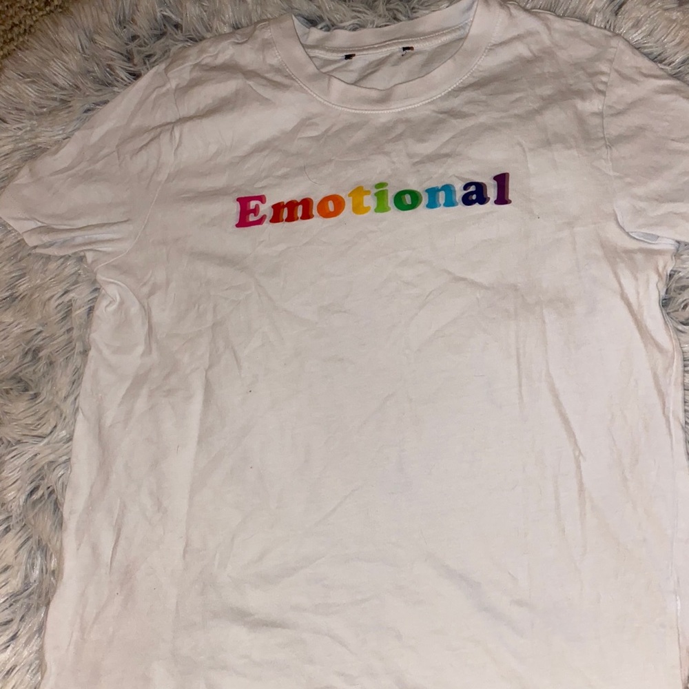 forever 21 ‘emotional’ shirt